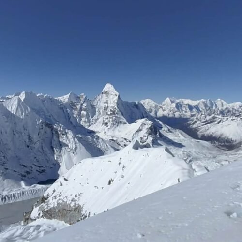 View From View From Island Peak Climbing
