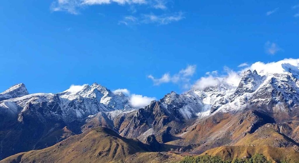 Himalaya Range in Langtang Region